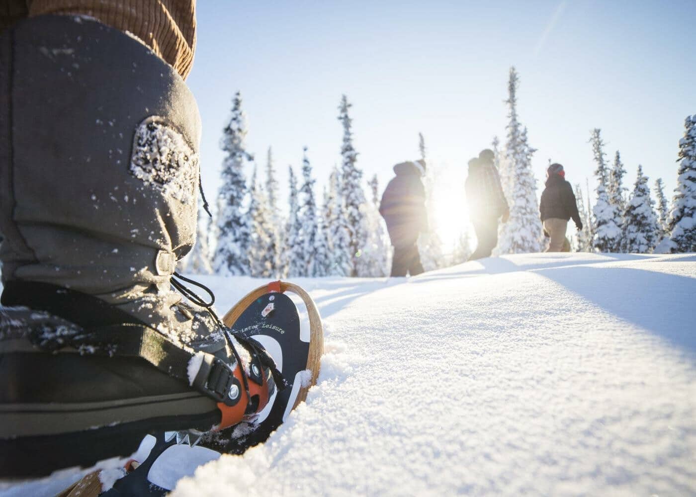 Snowshoeing is one of the best ways to enjoy the scenic beauty of Vermont in winter