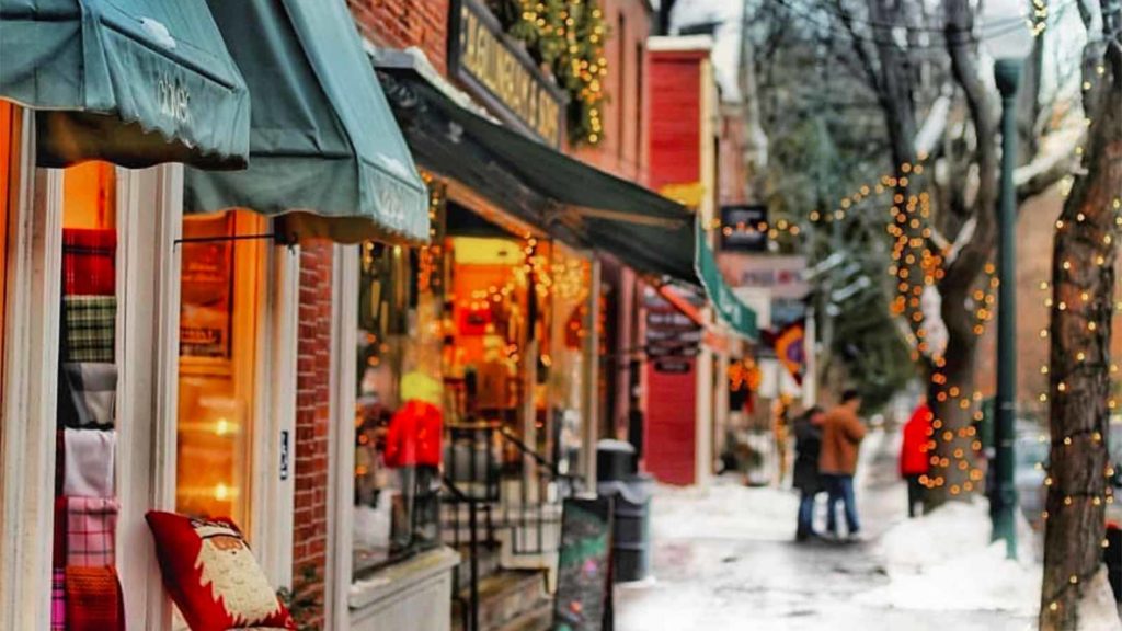 Shopping in Woodstock Vermont